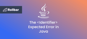 How to handle the Identifier Expected Error in Java