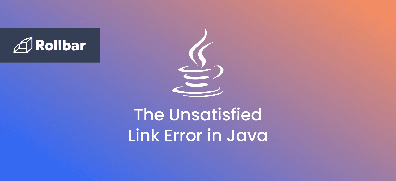 How to Handle the UnsatisfiedLinkError Runtime Error in Java