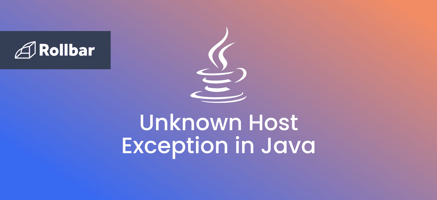 How to Handle the Unknown Host Exception in Java
