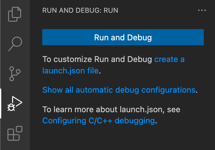 Initializing Debug Mode