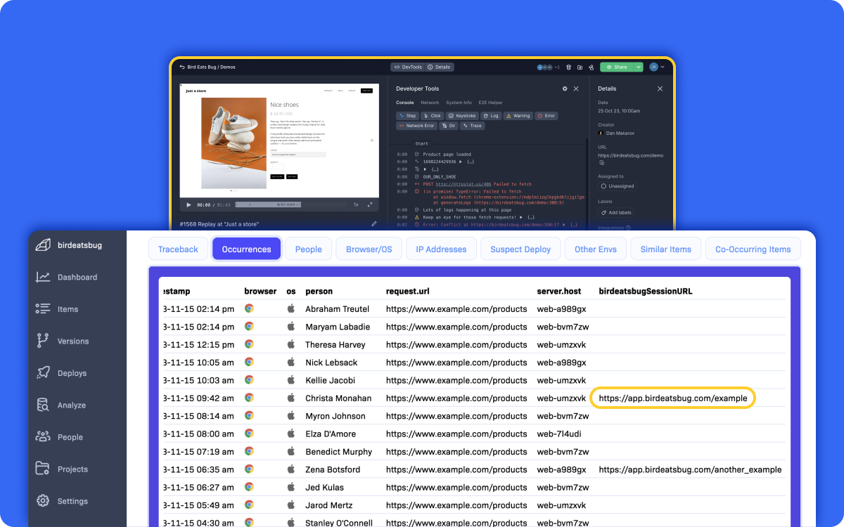New Integration: Bird Eats Bug