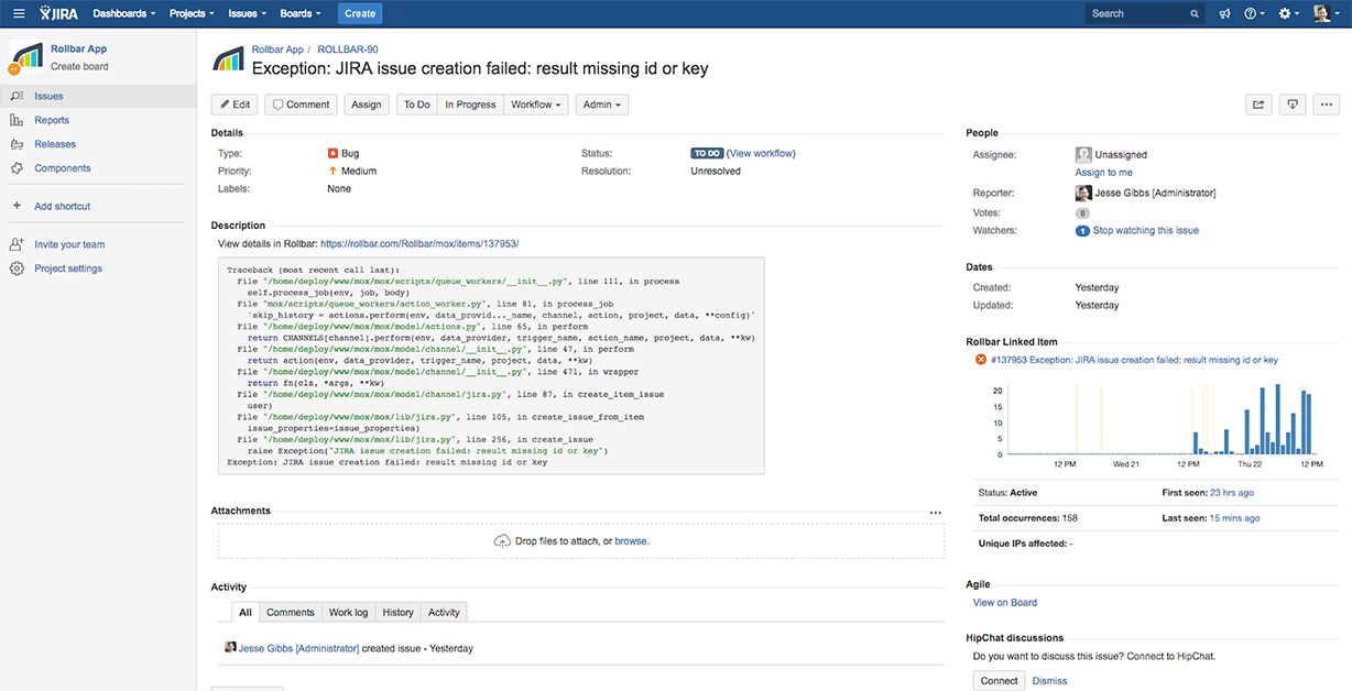 jira-rollbar